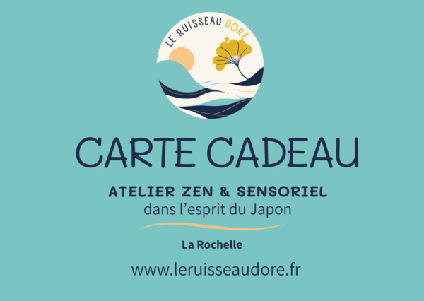 CARTE CADEAU : Atelier créativité japonaise