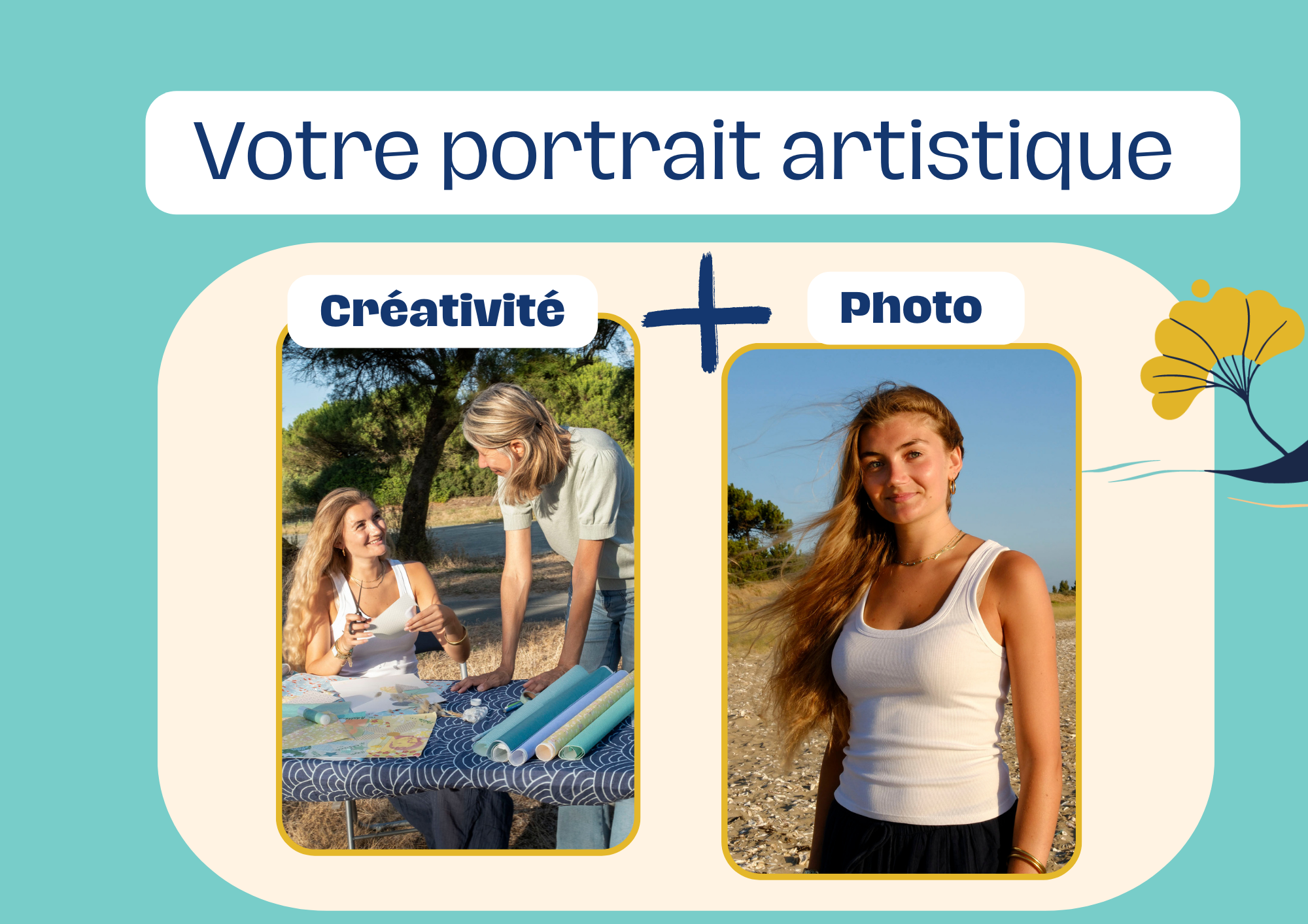 ATELIER DECOUVERTE : VOTRE PORTRAIT ARTISTIQUE