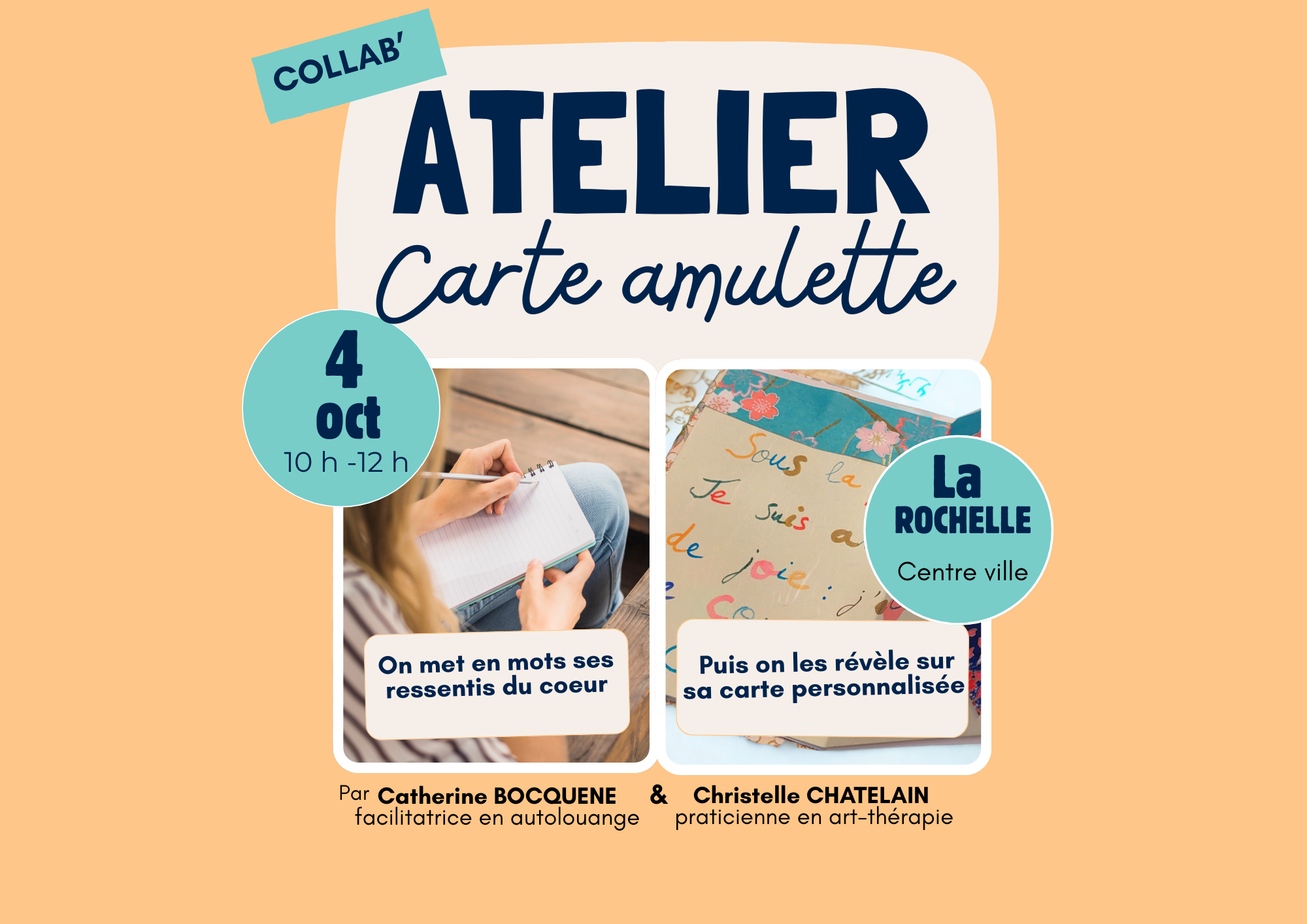 DECOUVERTE : ATELIER CARTE AMULETTE